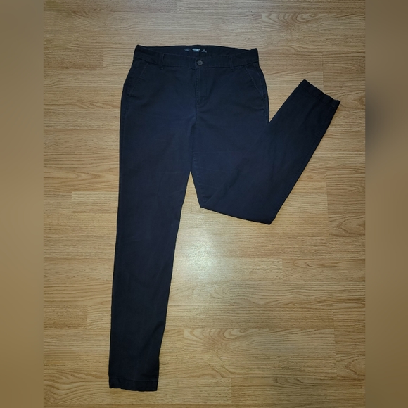 Old Navy Blue Skinny Ankle Pants - Size 10 Long - Picture 1 of 5